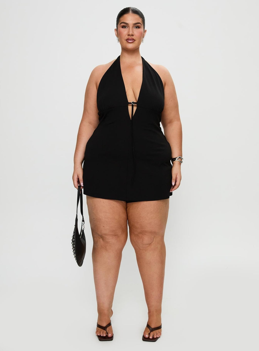 Hanah Romper Black Curve