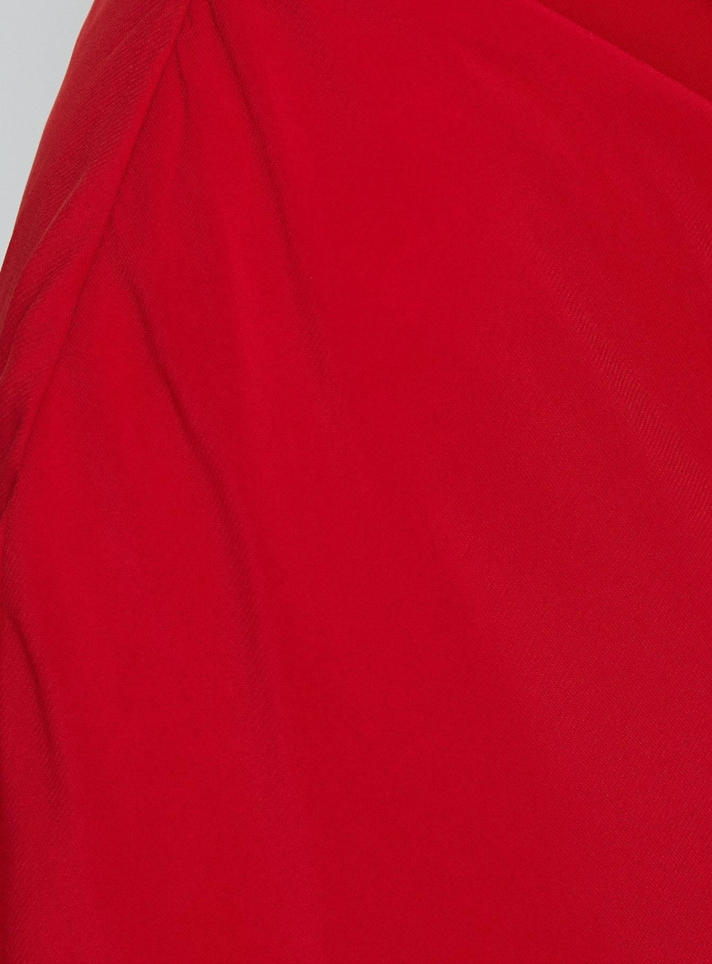 Jasira Strapless Drape Mini Dress Bold Red