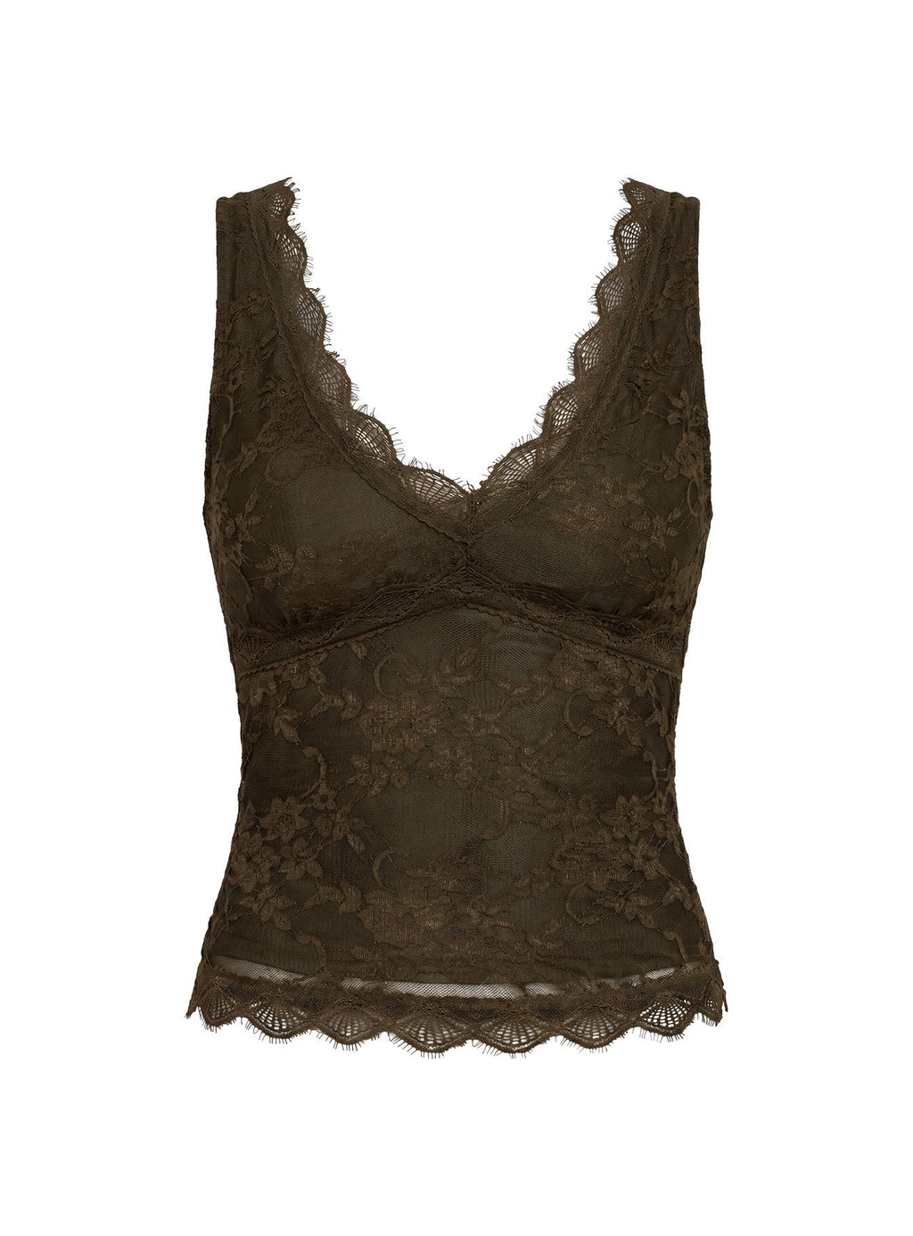 Far Away Top Dark Green