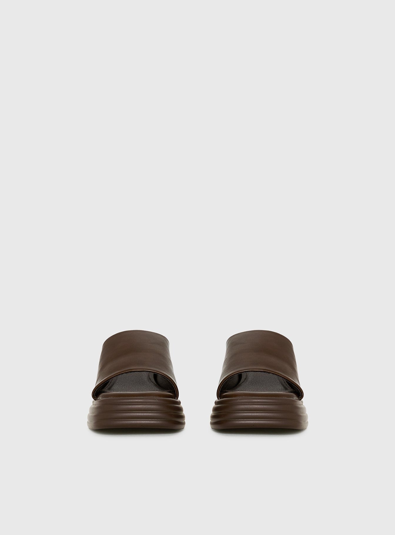 Therapy Flaunt Platform Sandals Brown