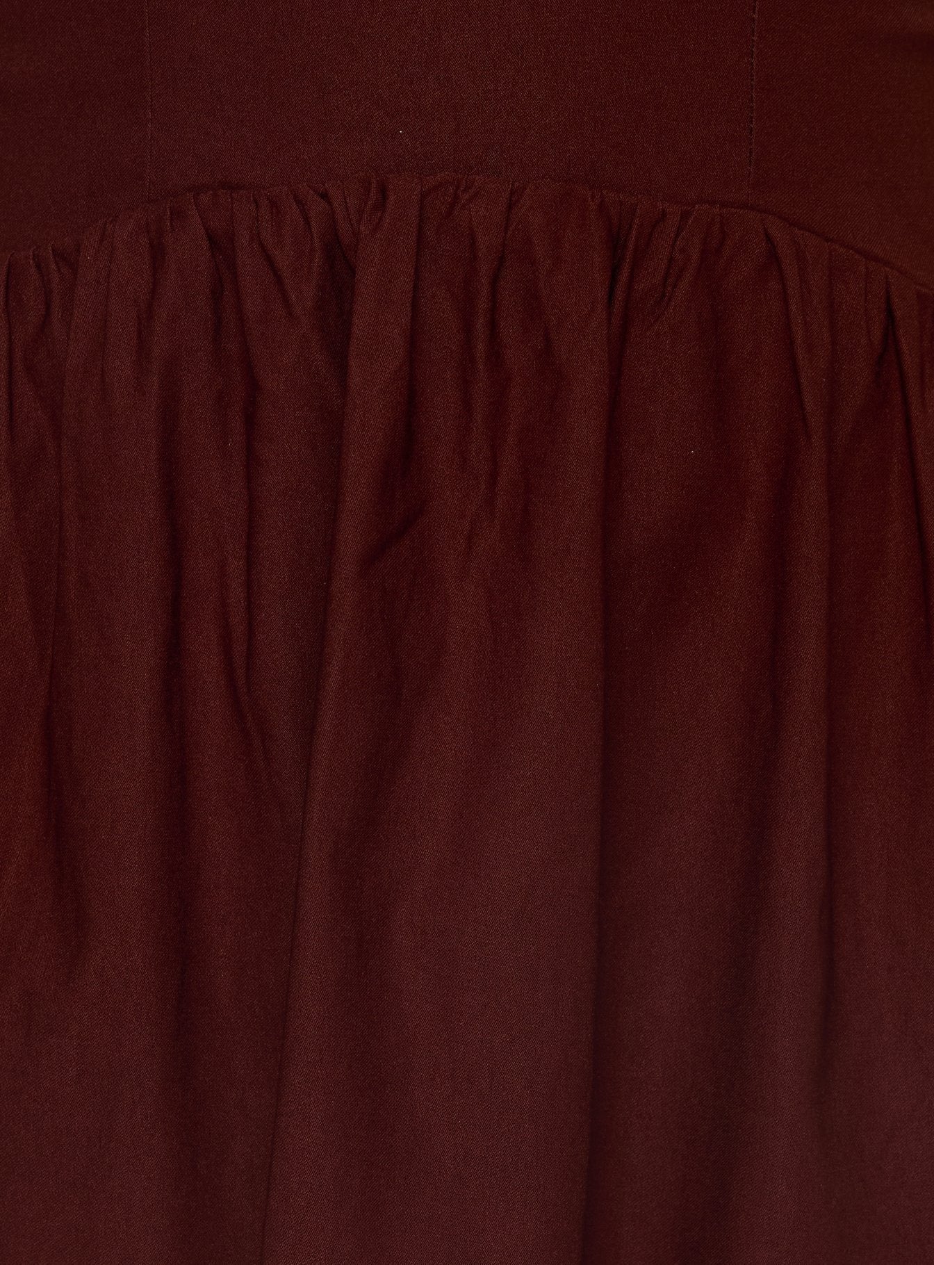 Evrae Strapless Playsuit Brown