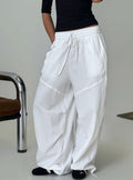 Mankind Baggy Cargo Pants White