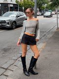 Two Lovers Low Rise Short Black