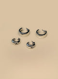 Zennie Earring Pack Silver