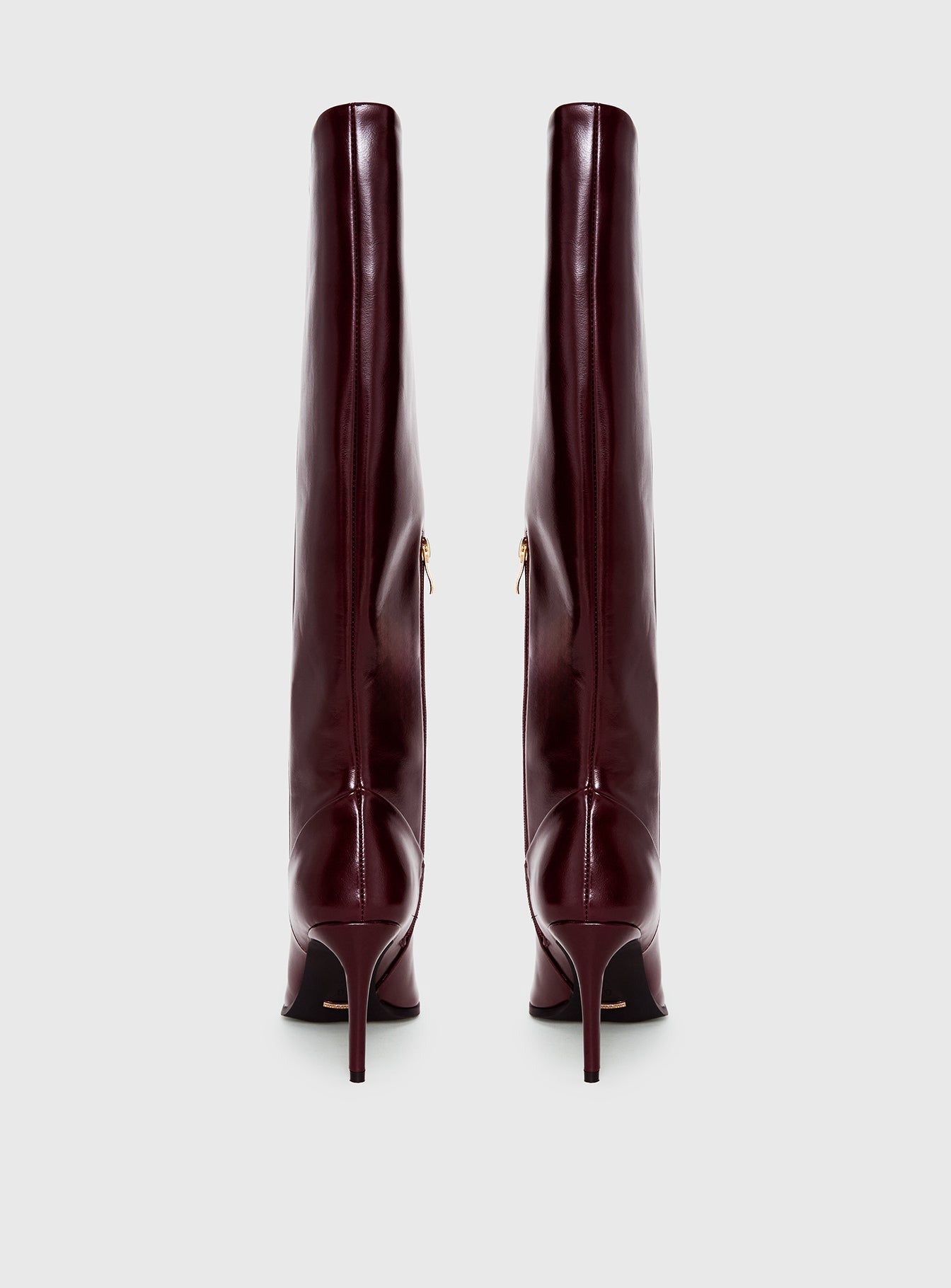Billini Yasma Knee High Boots Berry Shine