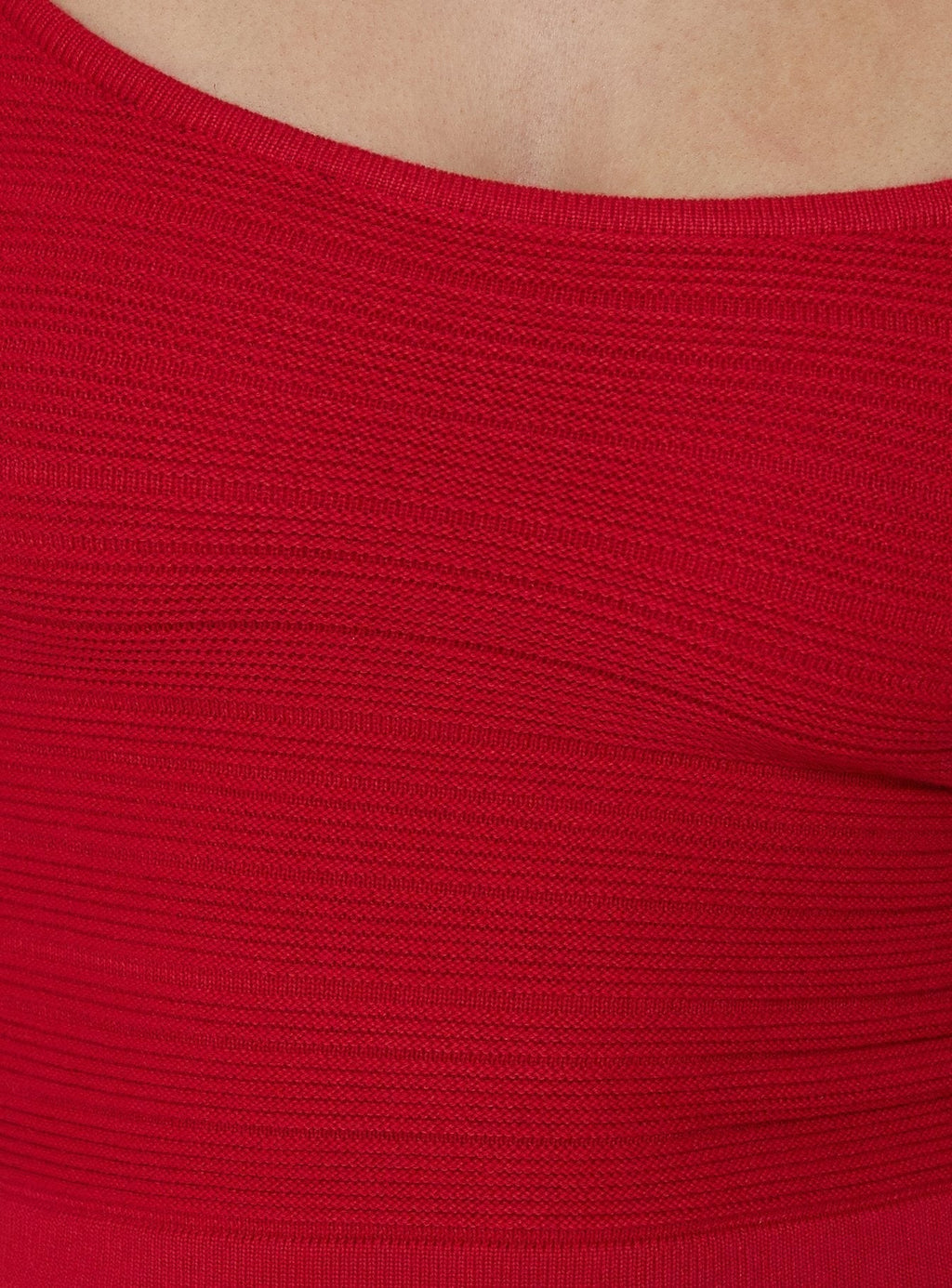 Wilah Knit Tank Top Red