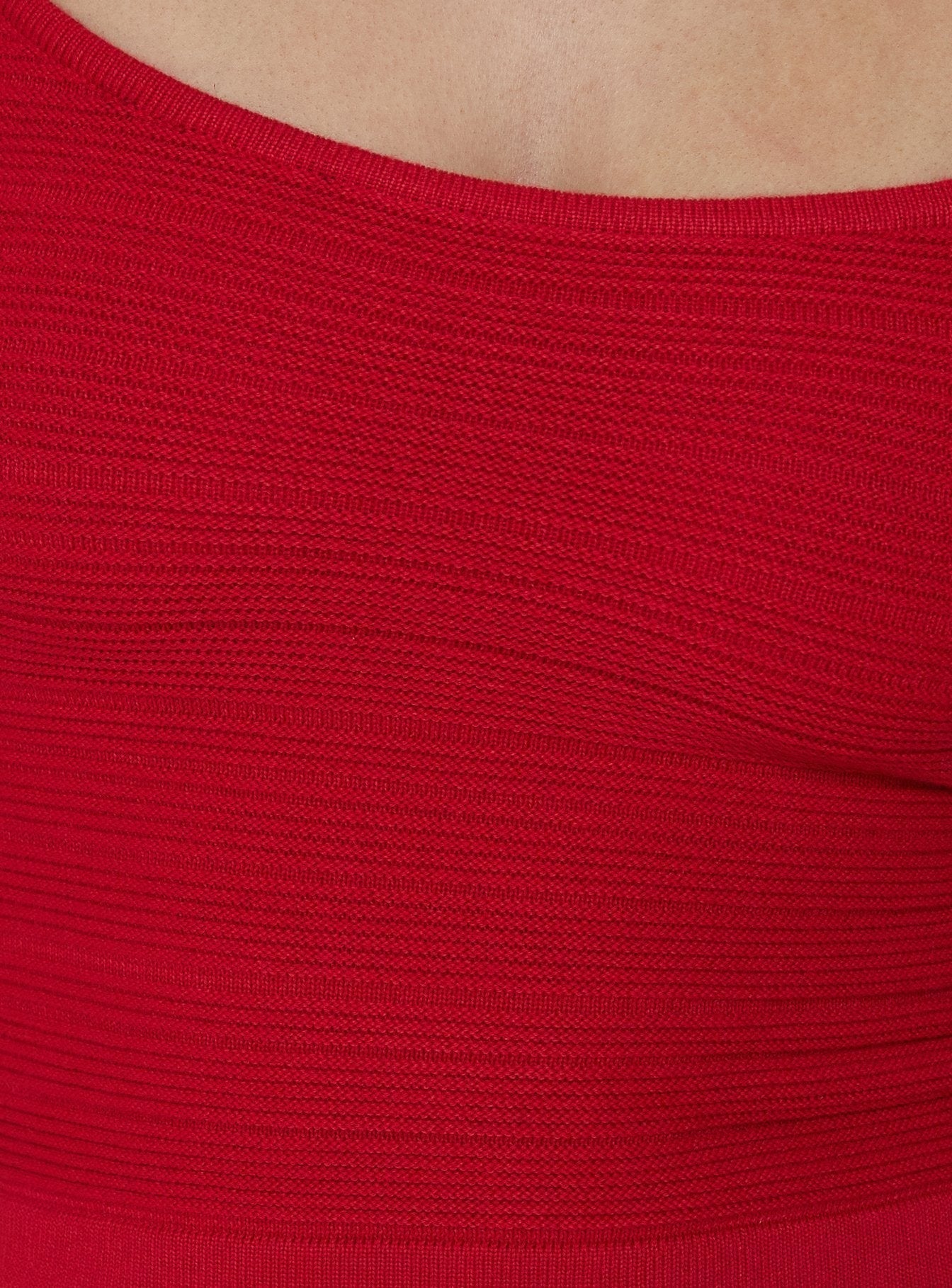 Wilah Knit Tank Top Red