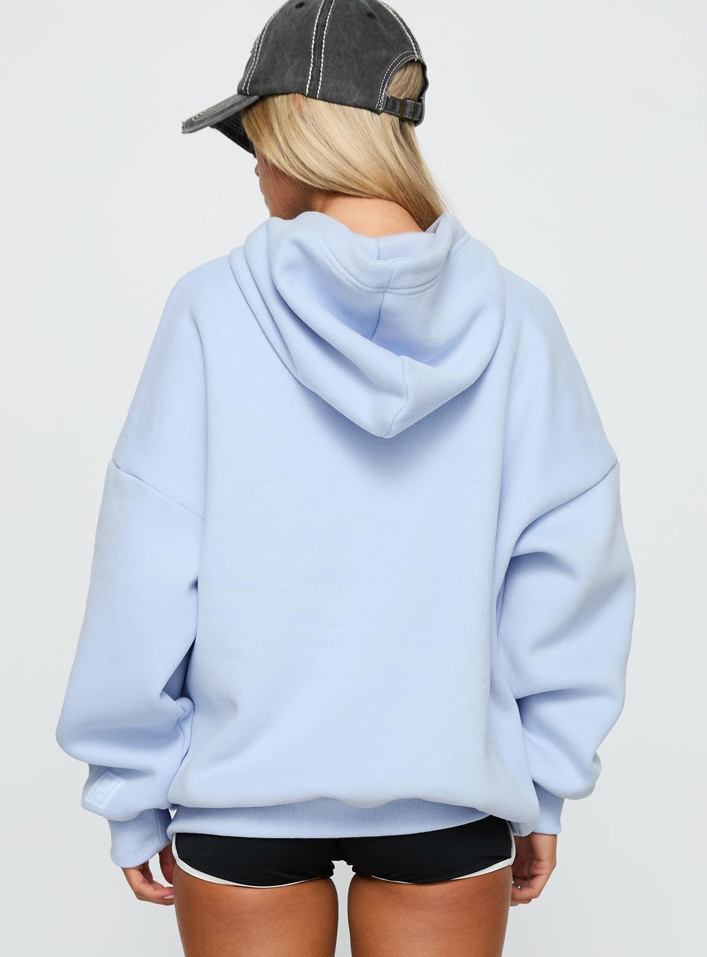 Princess Polly Hooded Sweatshirt Cornflower