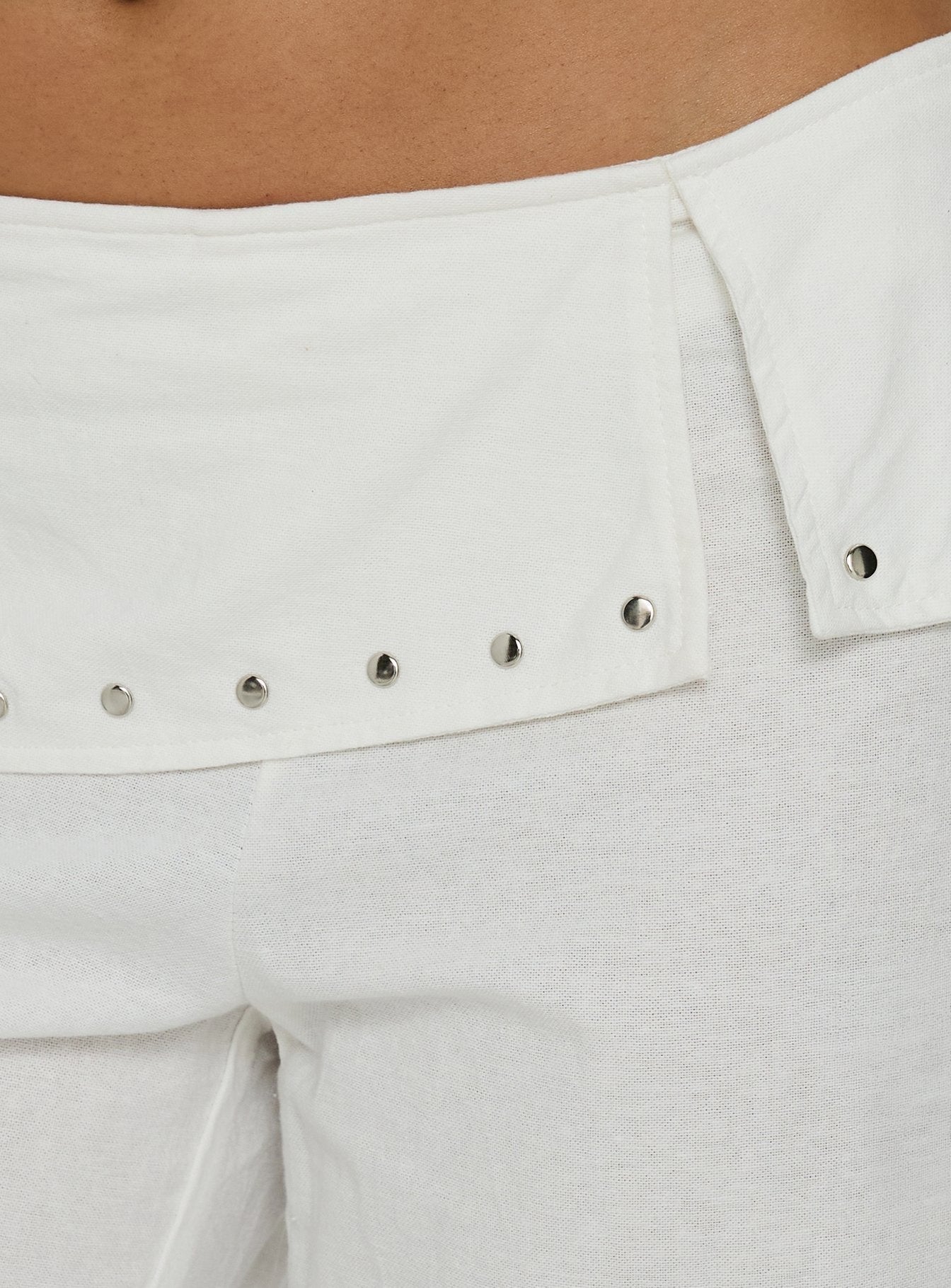 Oren Capri Trouser Ivory