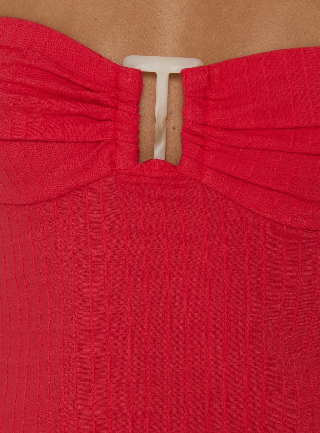 Isabetta Halter Top Red