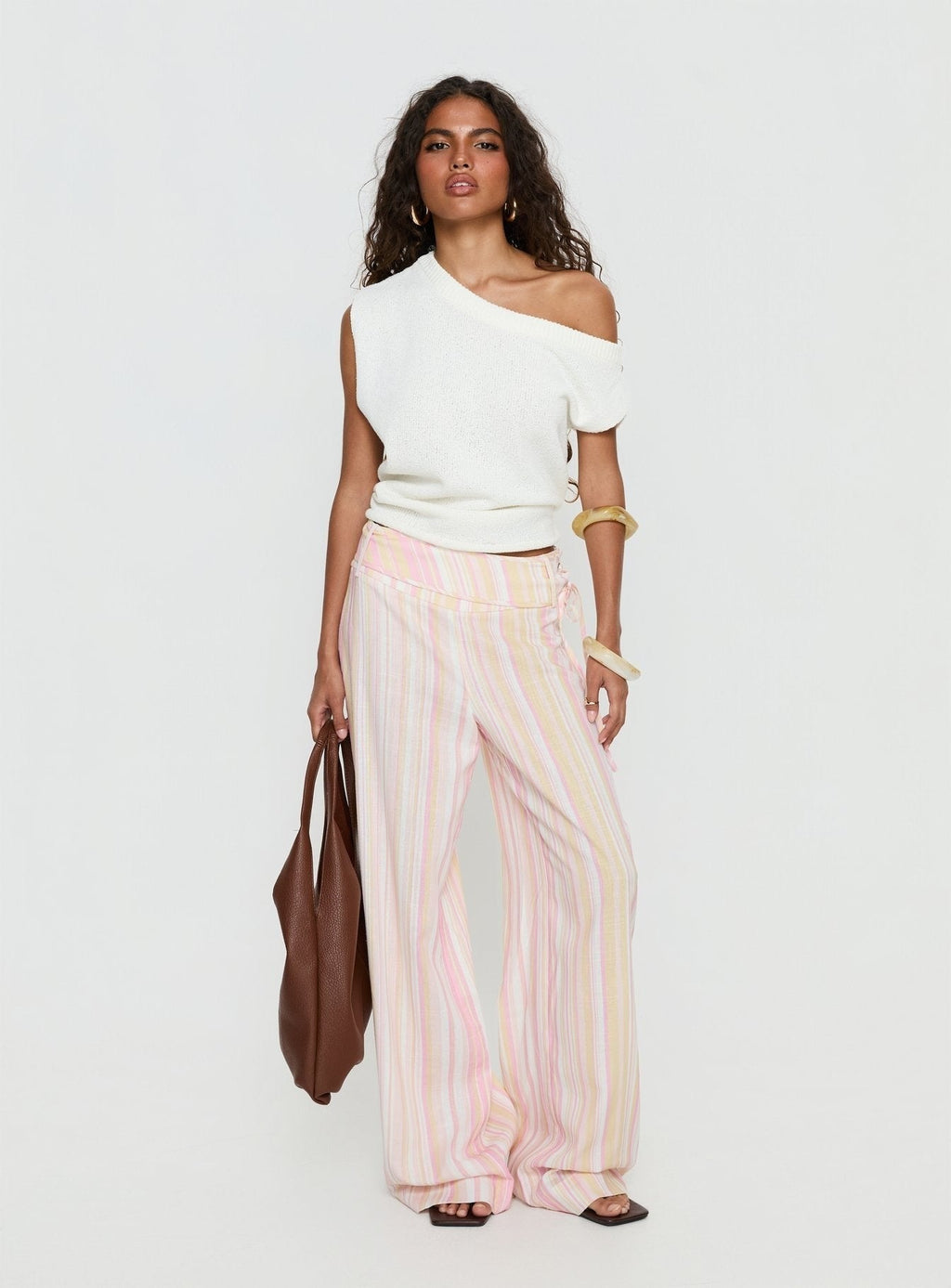 Raymonde Pants Pink Stripe