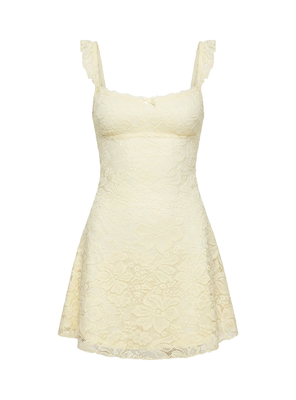 Beacall Mini Dress Lemon