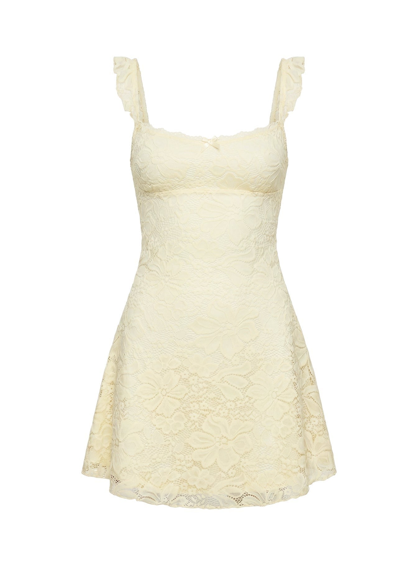 Beacall Mini Dress Lemon