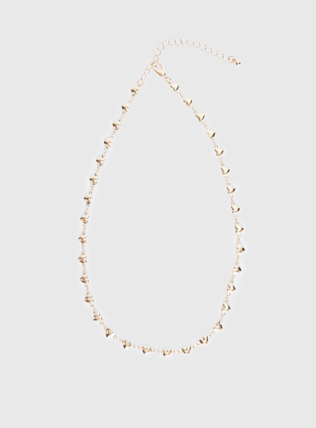 Kinsey Heart Necklace Gold