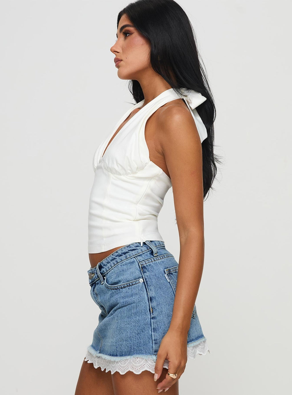 Coralina Top White