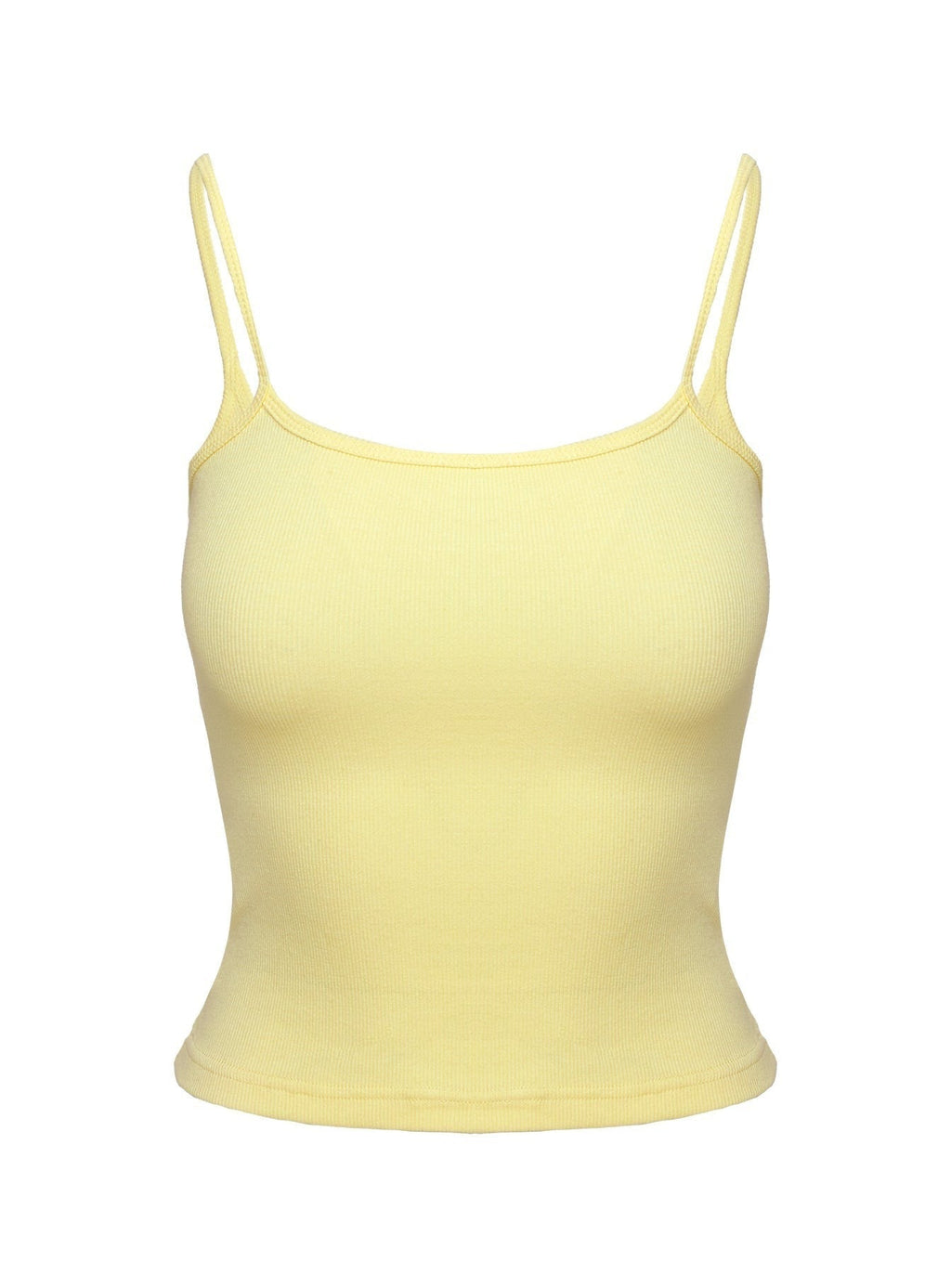 Baseline Rib Top Yellow