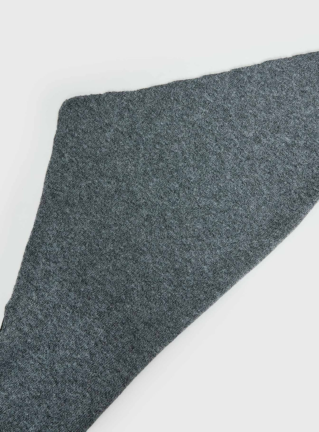 Real Talk Knit Wrap Scarf Grey