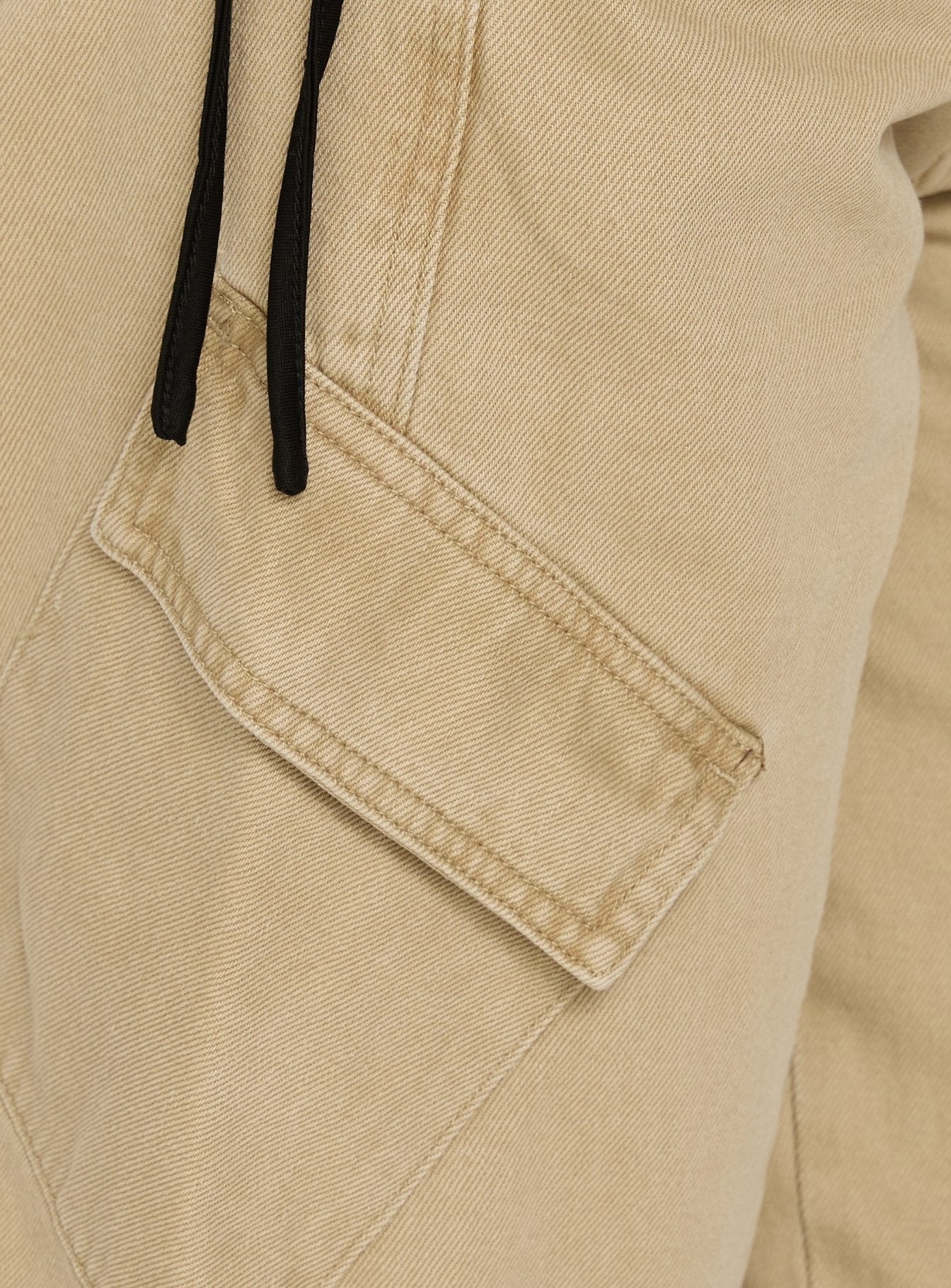 Apres Tie Waist Jorts Stone