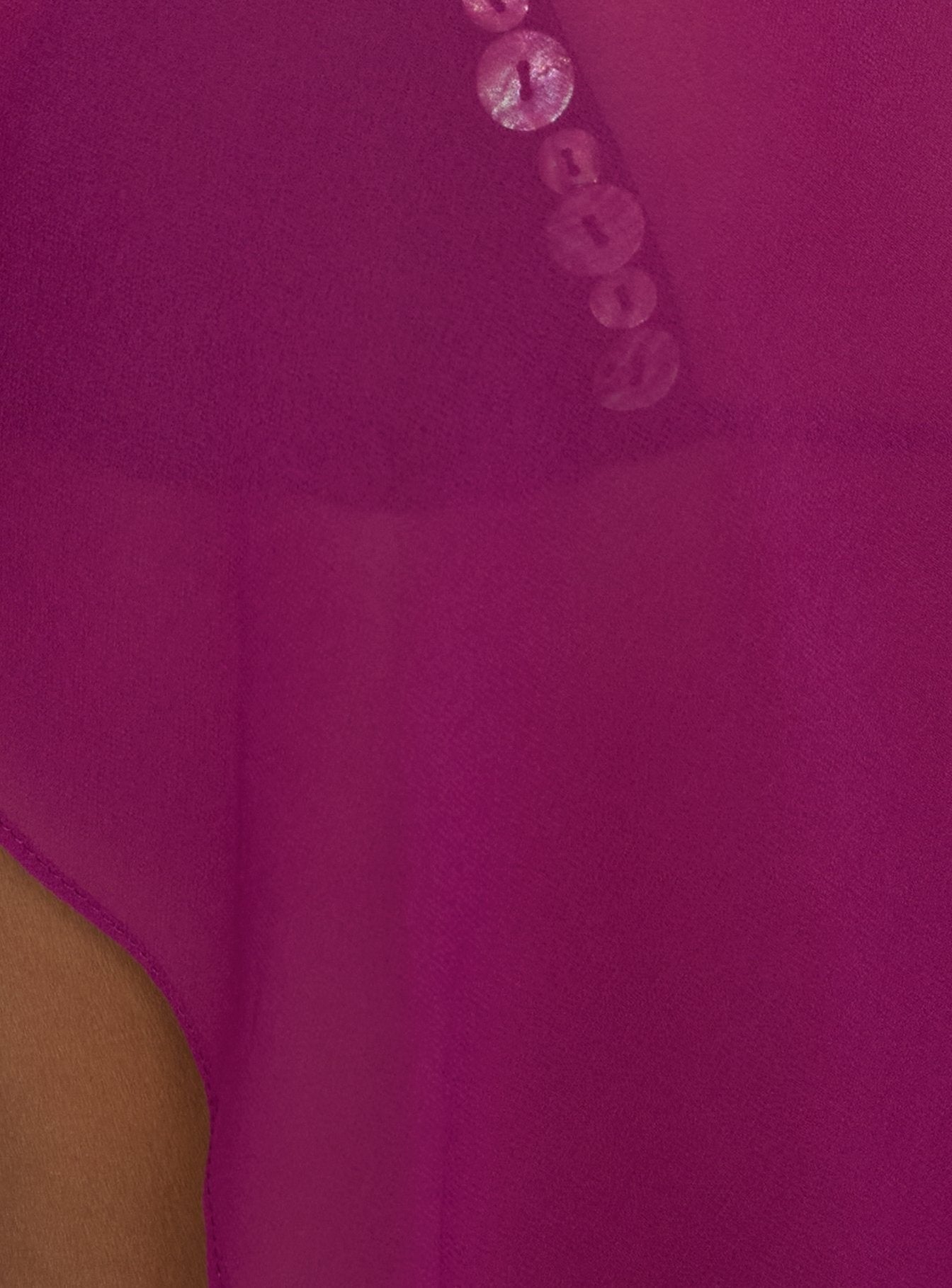 Mairelle Sheer Poncho Plum