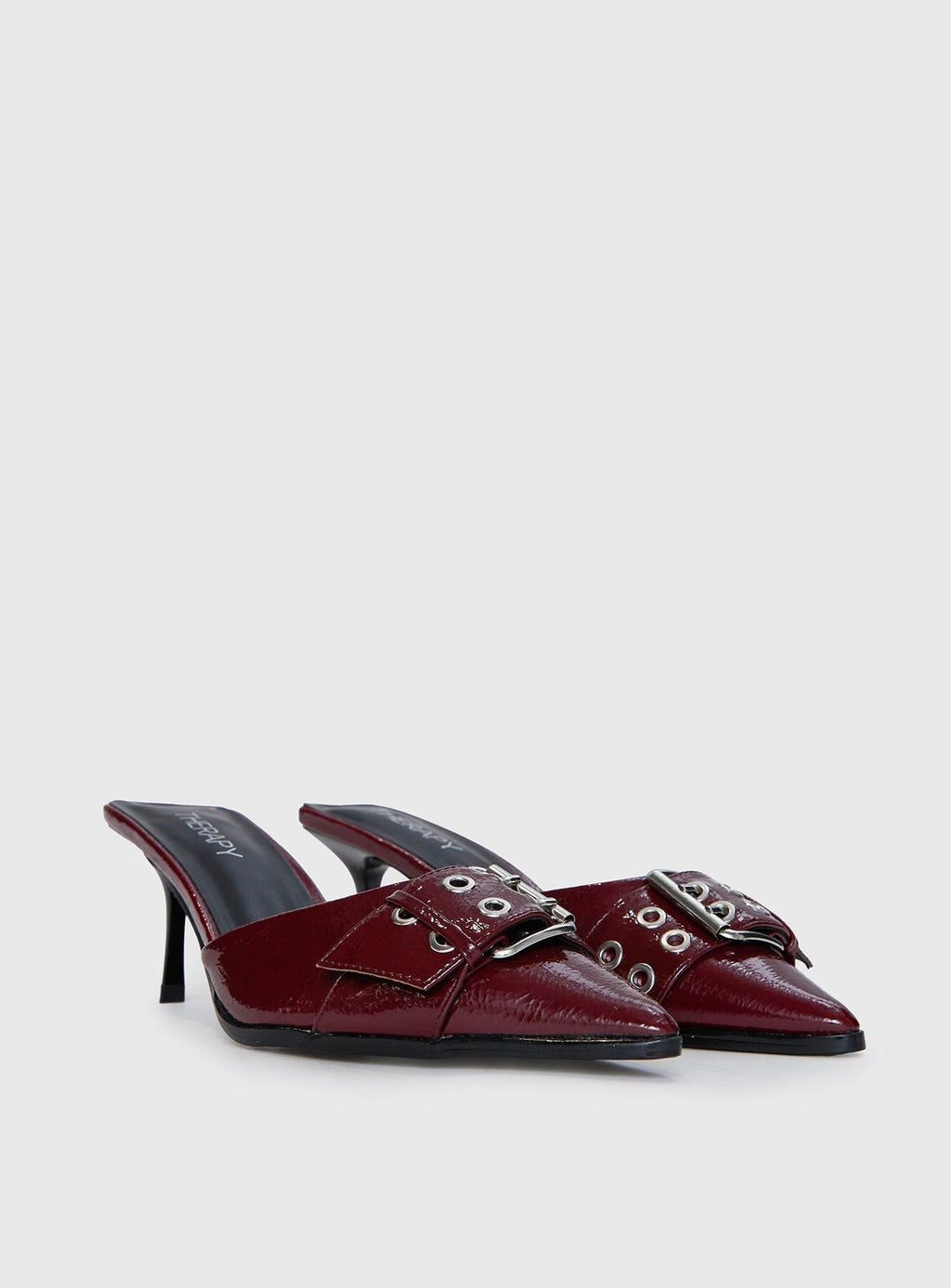 Therapy Hunna Heels Cherry Patent