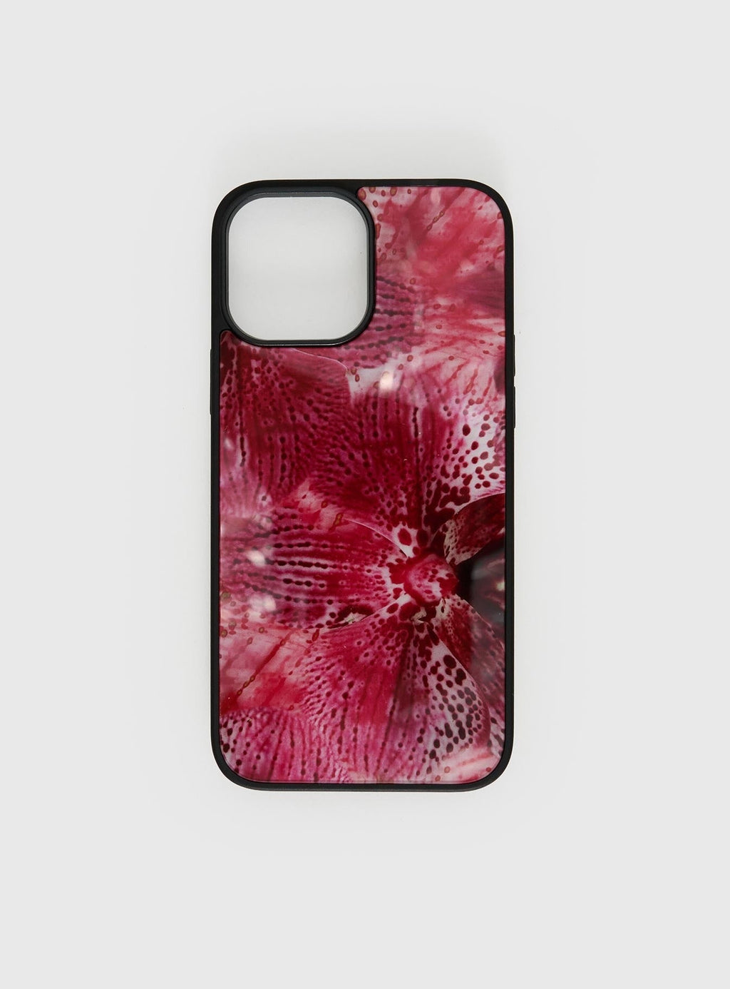 Hibiscus Haven iPhone Case Red Floral