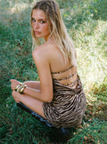 Wildling Strapless Mini Dress Multi