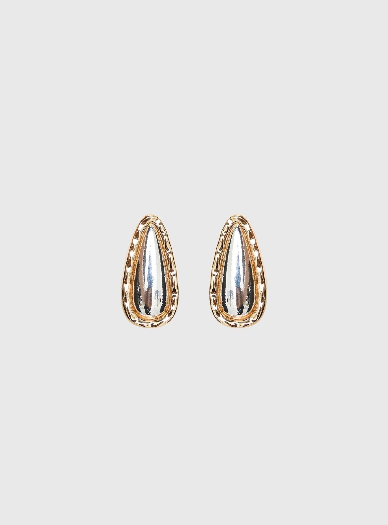 Natilee Teardrop Stud Earrings Multi