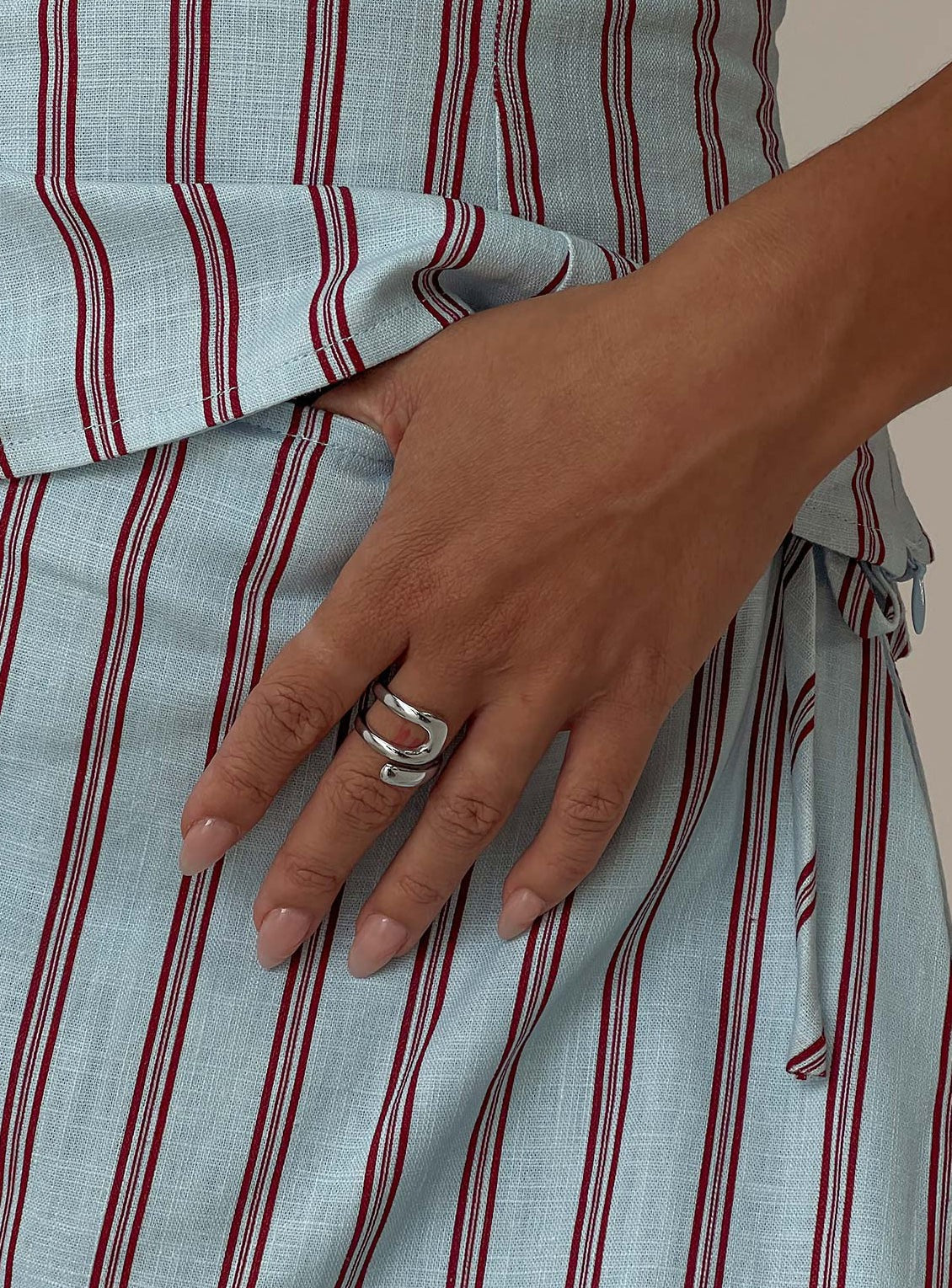 Obviously Ring Silver