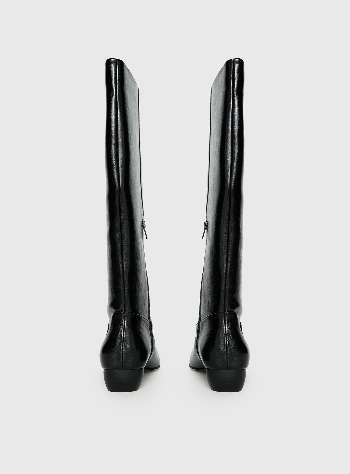Dance For You Knee High Boots Black