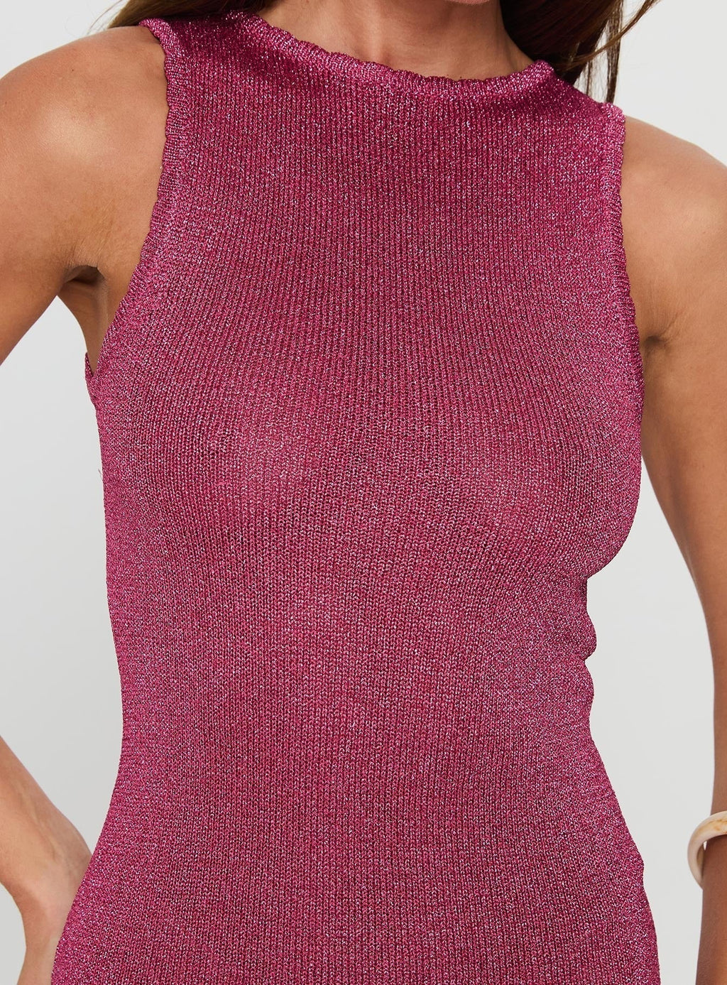 Tourista Maxi Dress Hot Pink
