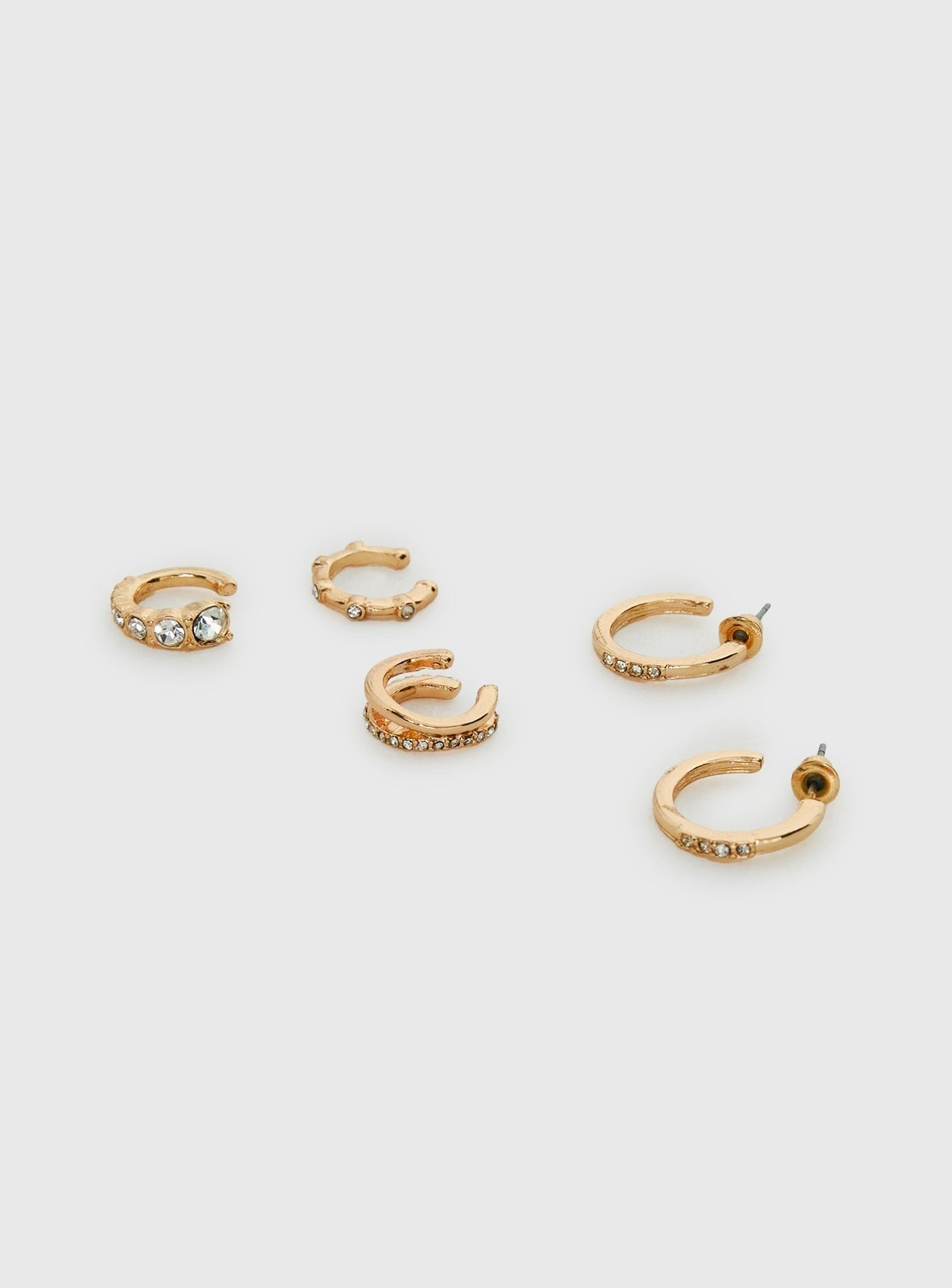Mylla Cuff And Earring Pack Gold