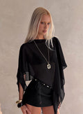 Rafaelita Beaded Skort Black