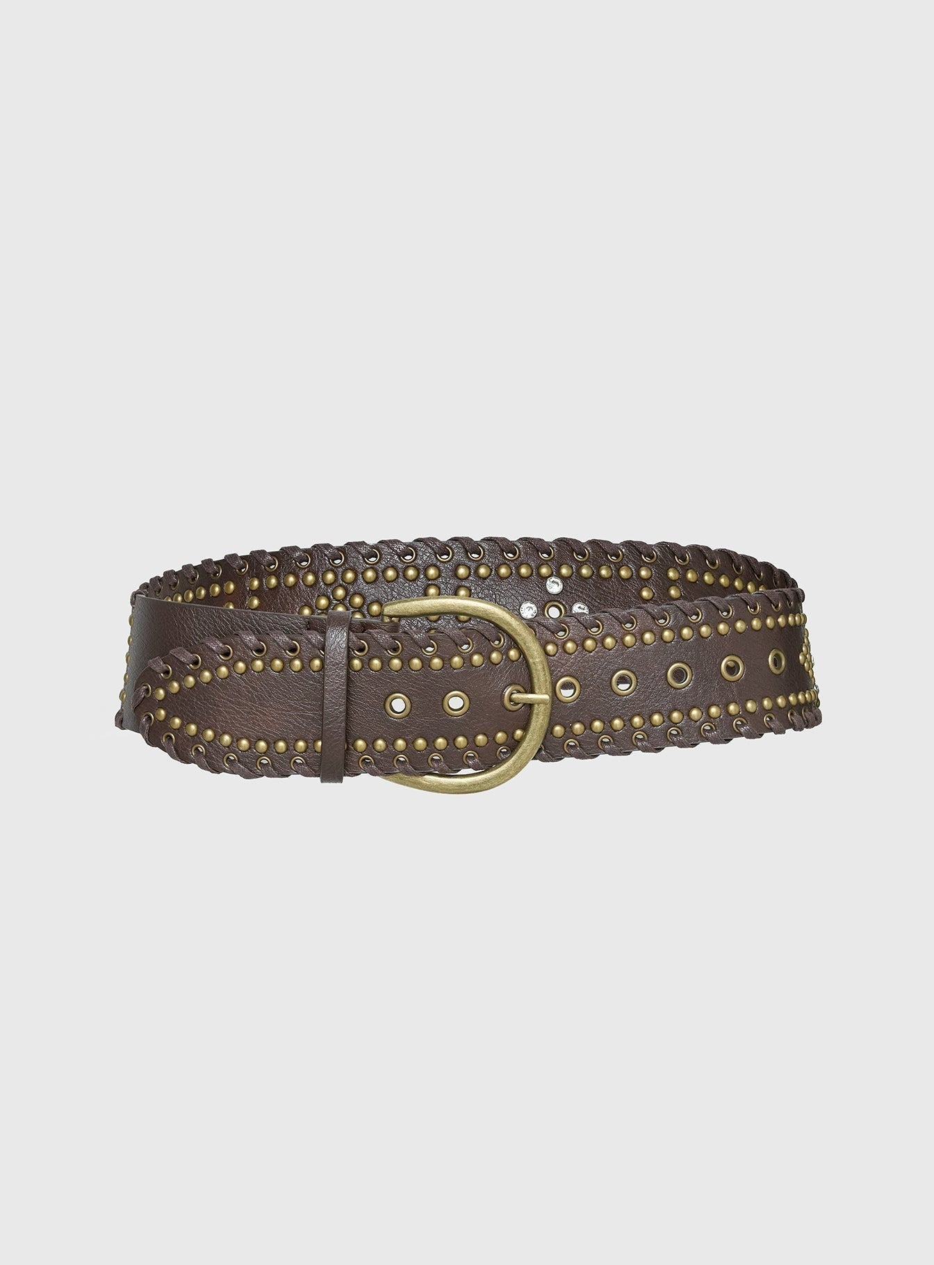 Musgraves Woven Belt Brown