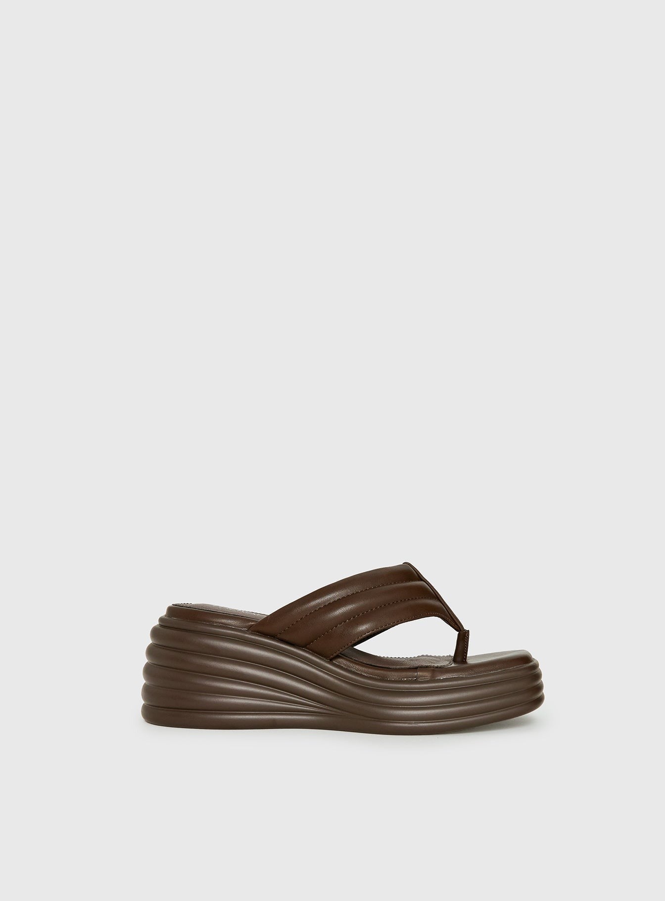 Therapy Flames Platform Sandals Brown