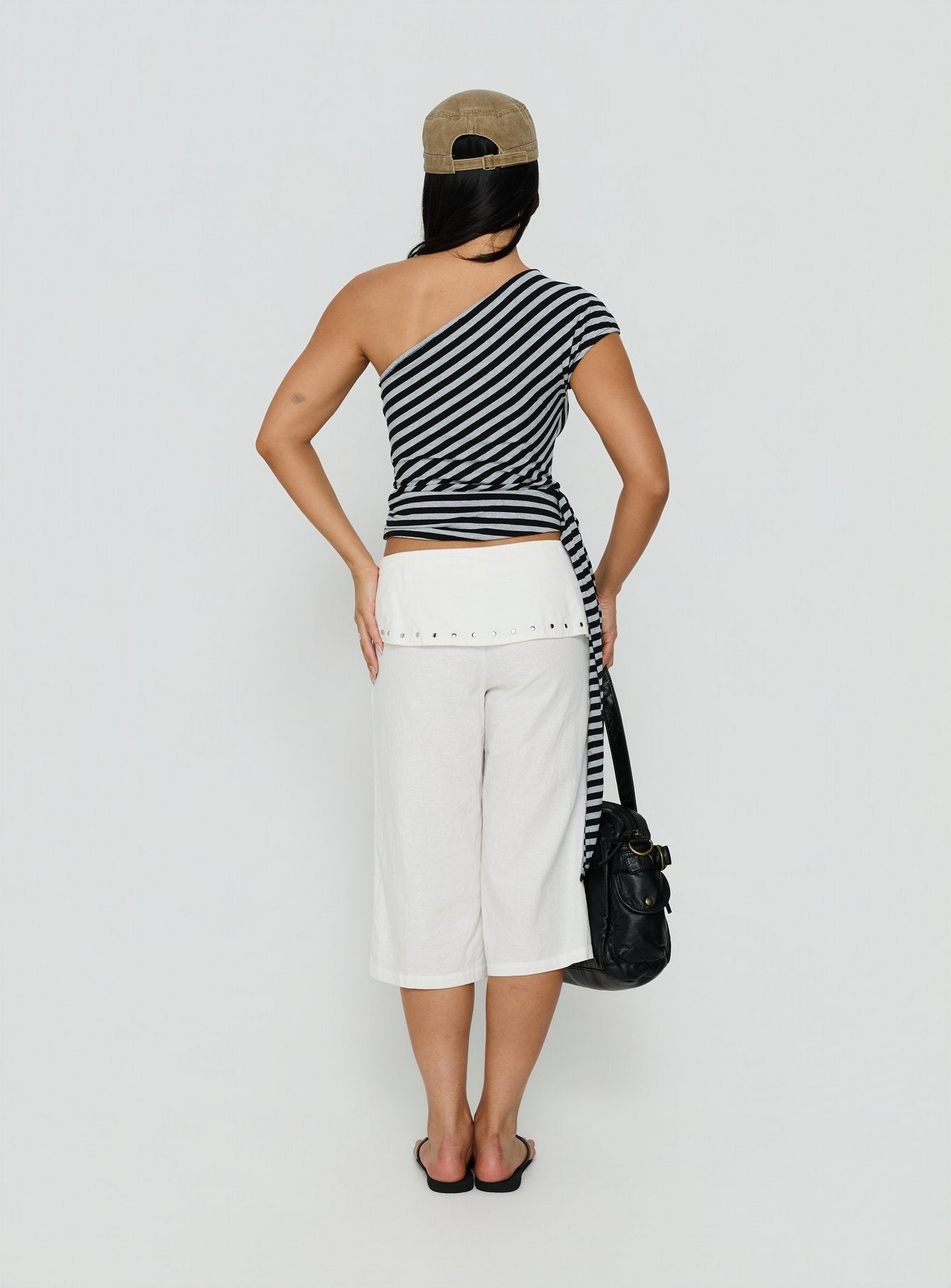 Oren Capri Trouser Ivory