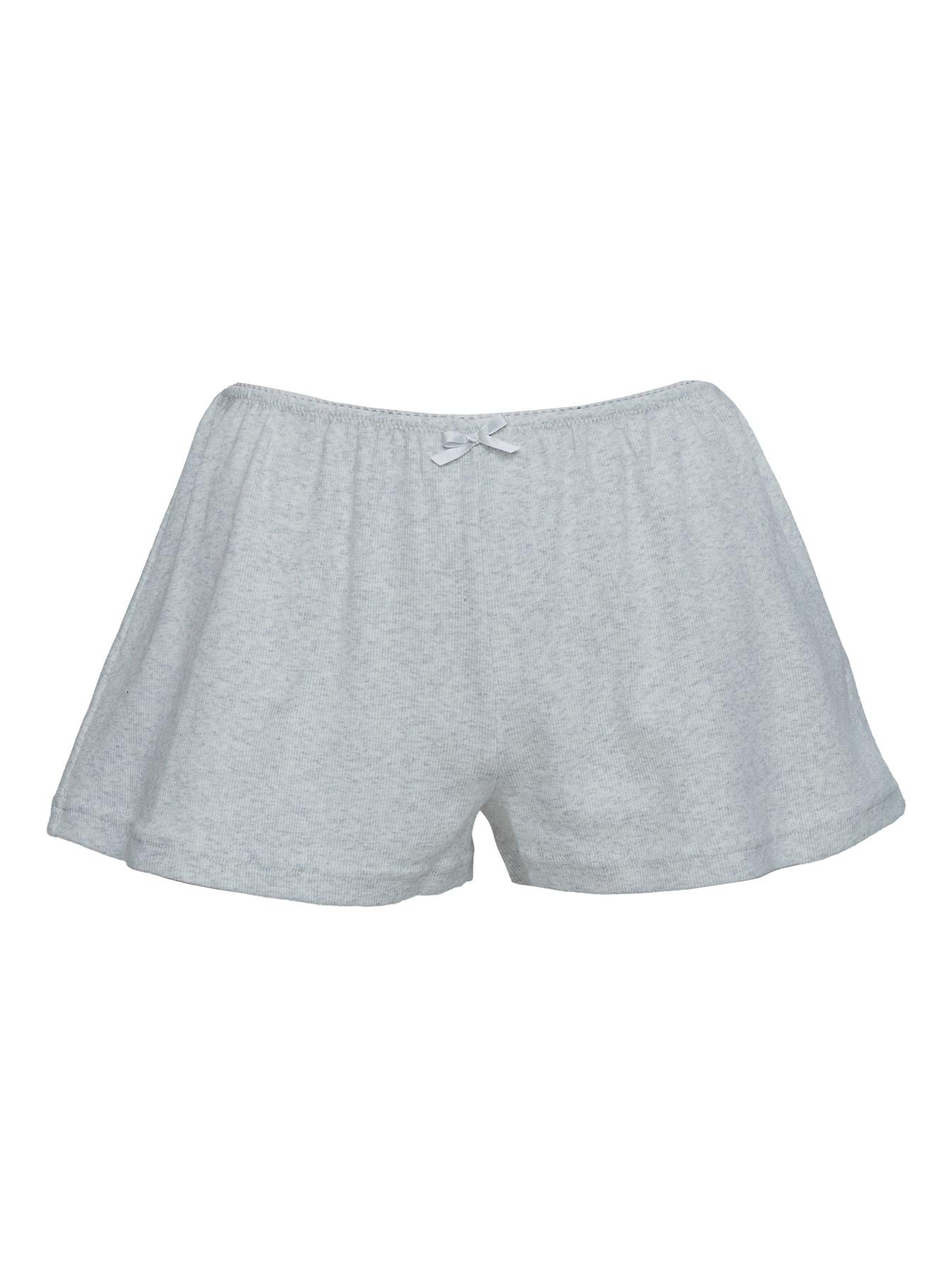 Sleepytea Rib Sleep Short Grey
