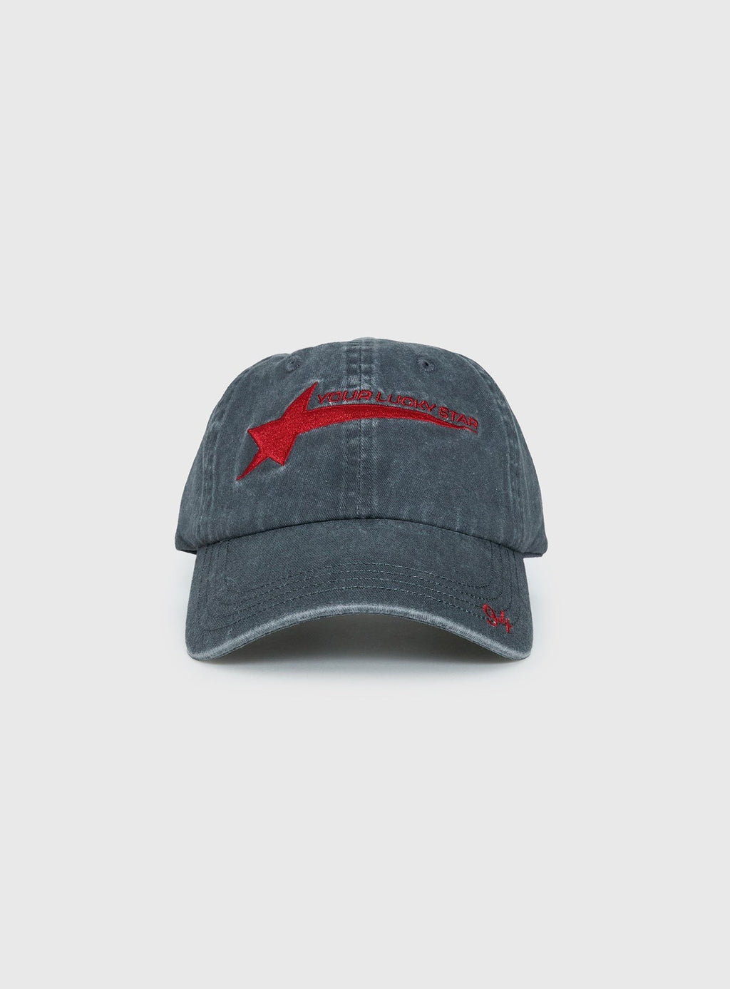 Your Lucky Star Cap Washed Grey