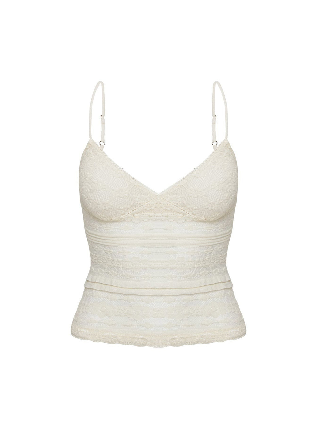 Orabela Lace Top Cream