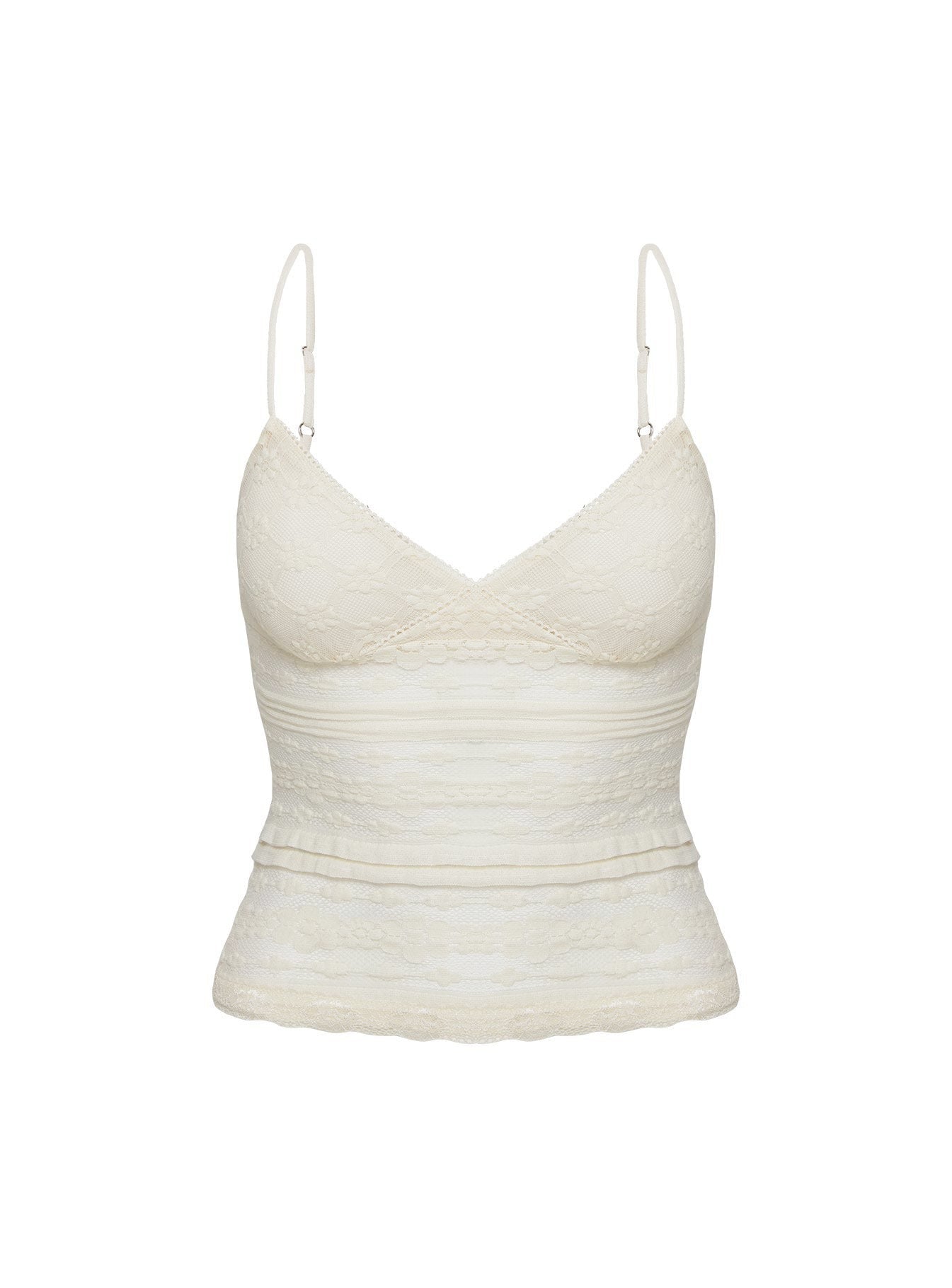 Orabela Lace Top Cream