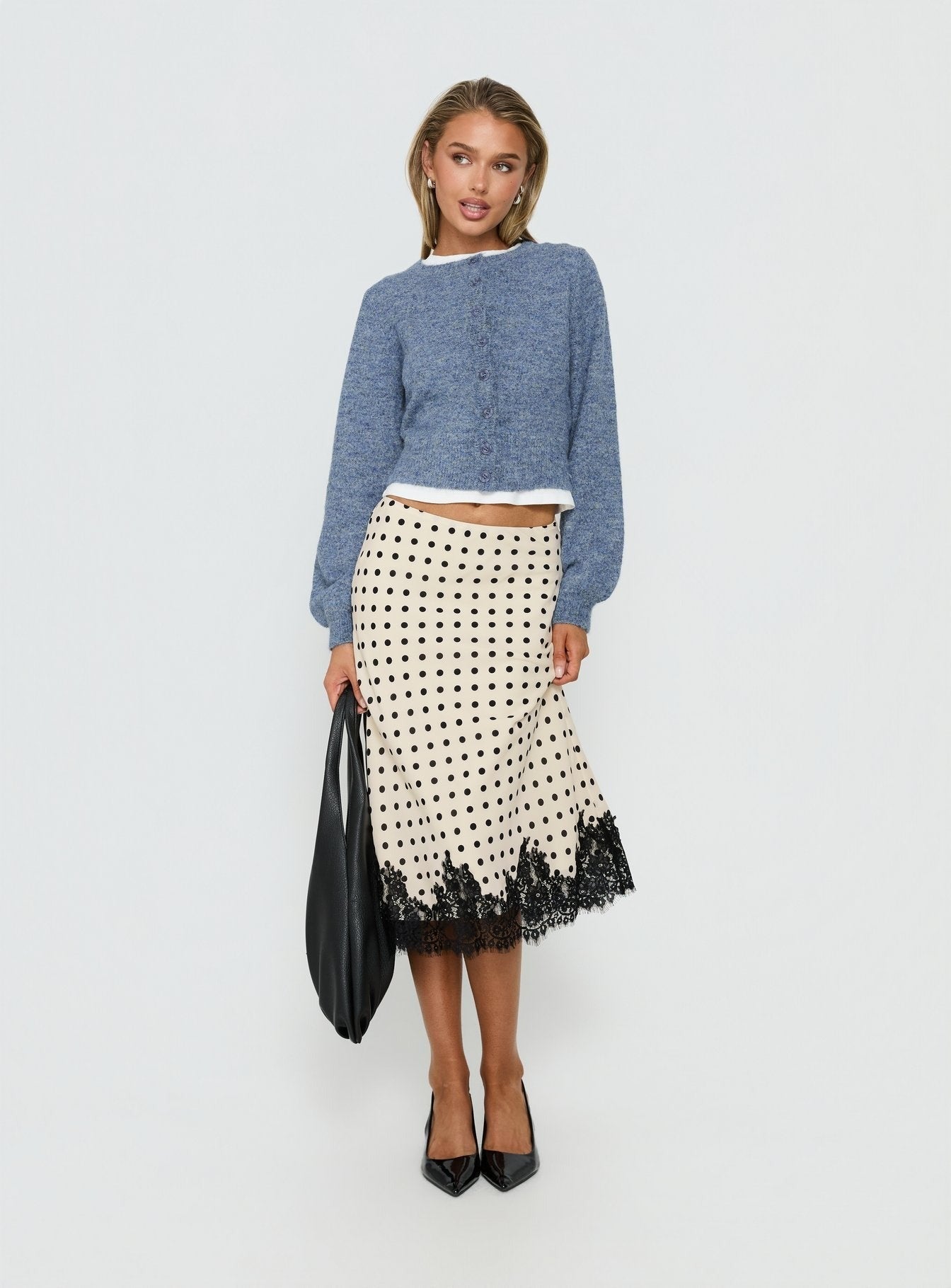 Dawsen Button Down Cardigan Navy