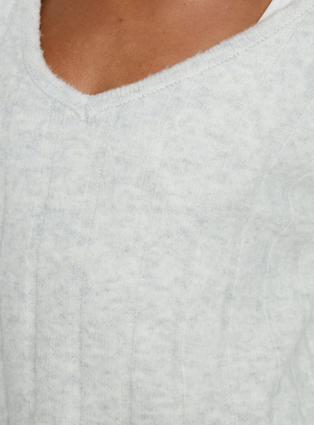 Main Thing Knit Sweater Grey Marle