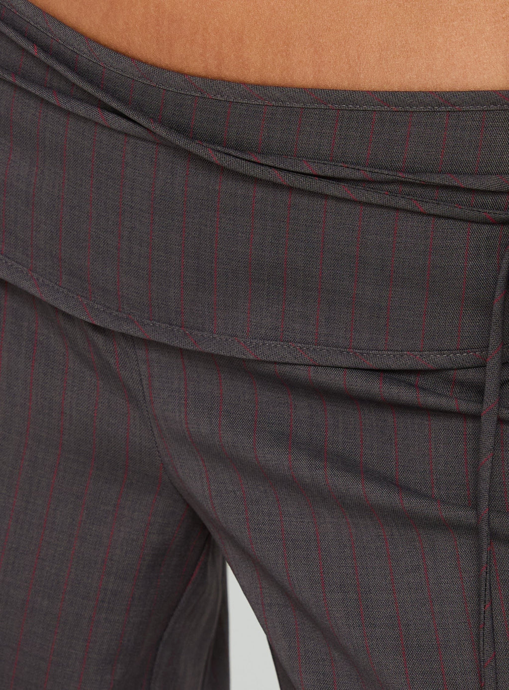 Silver Moon Tie Pants Charcoal