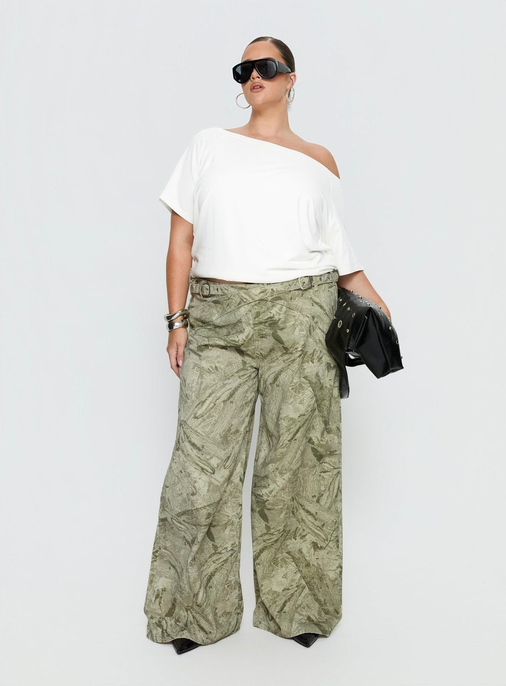 Icon Baby Off Shoulder Top White Curve