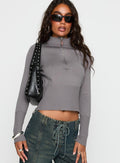 Set Adrift Zip Up Knit Sweater Mocha