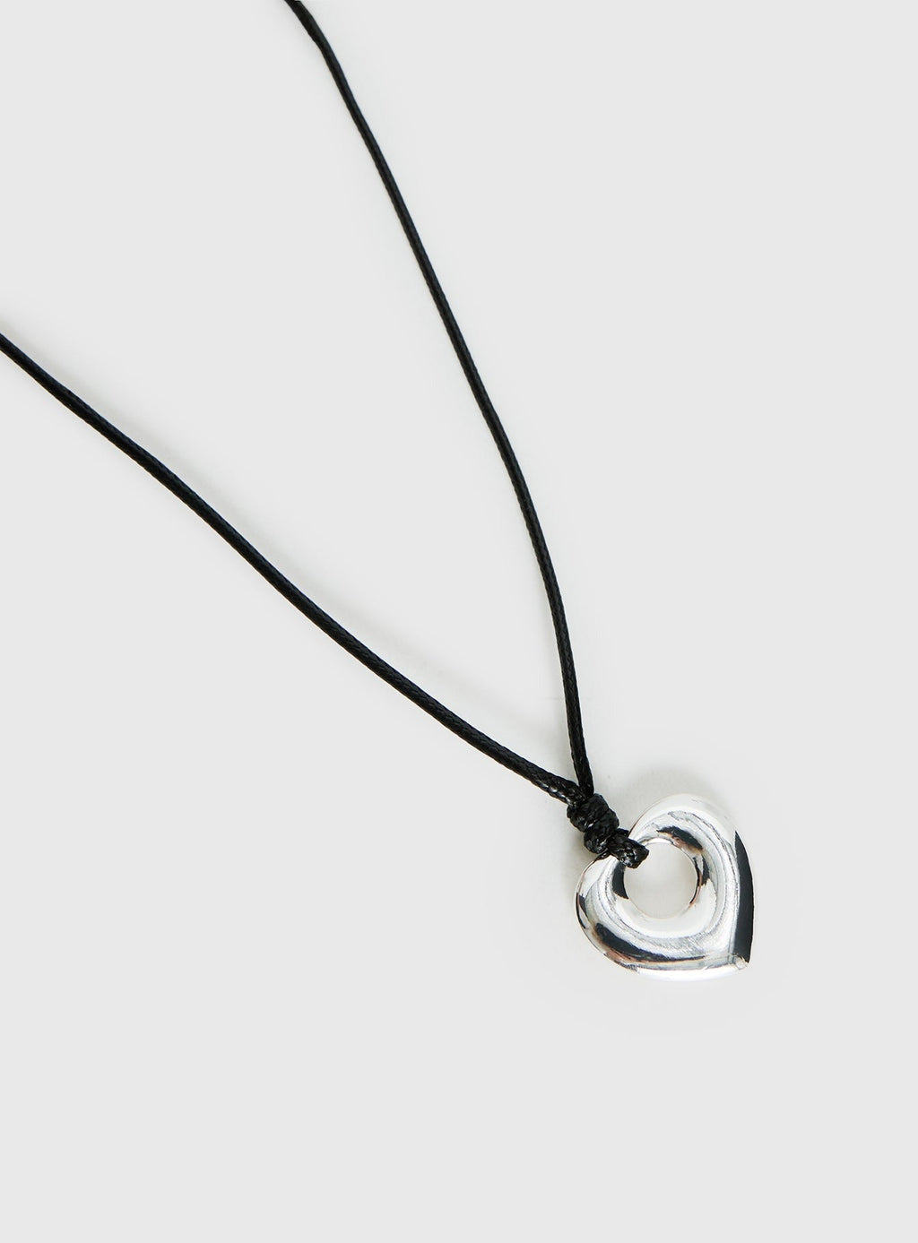 Evalena Pendant Necklace Silver