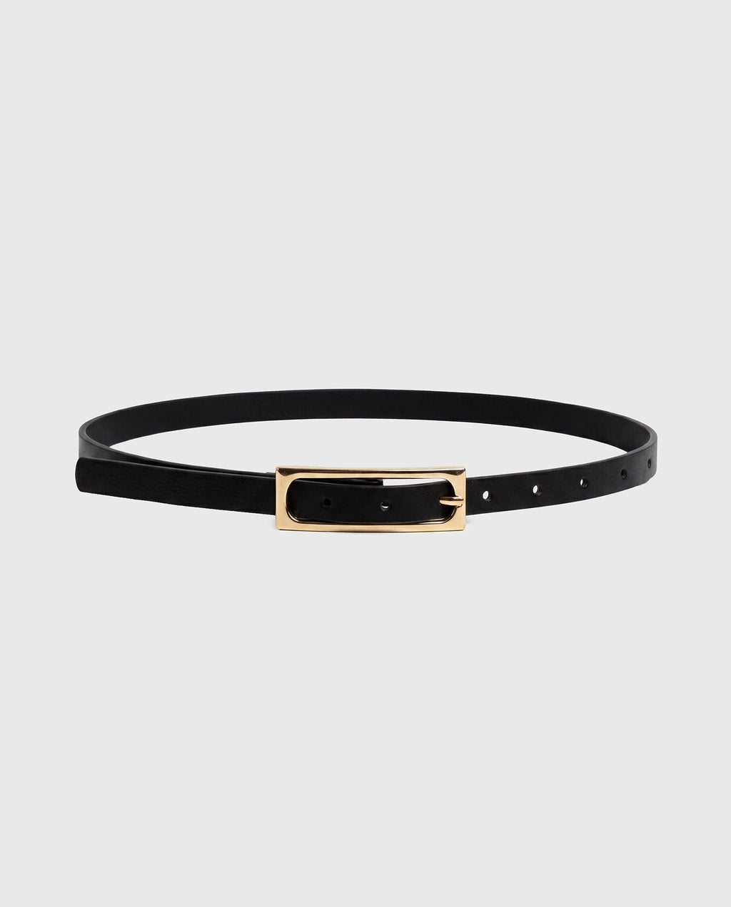 Odena Thin Belt Black / Gold