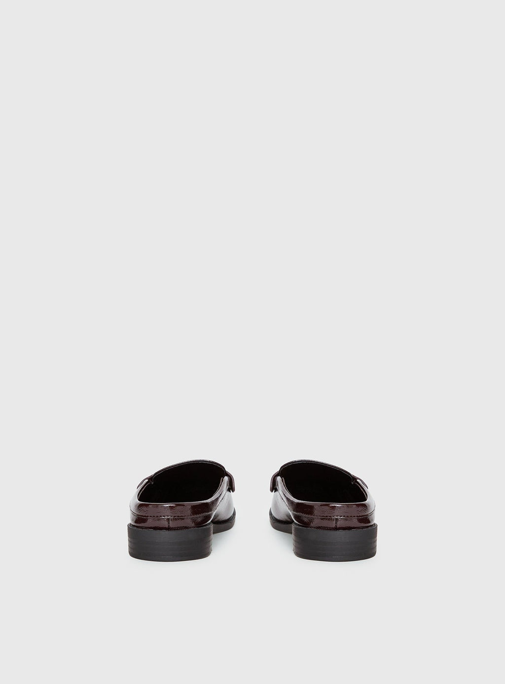 Therapy Atticus Faux Leather Slip On Loafers Cherry