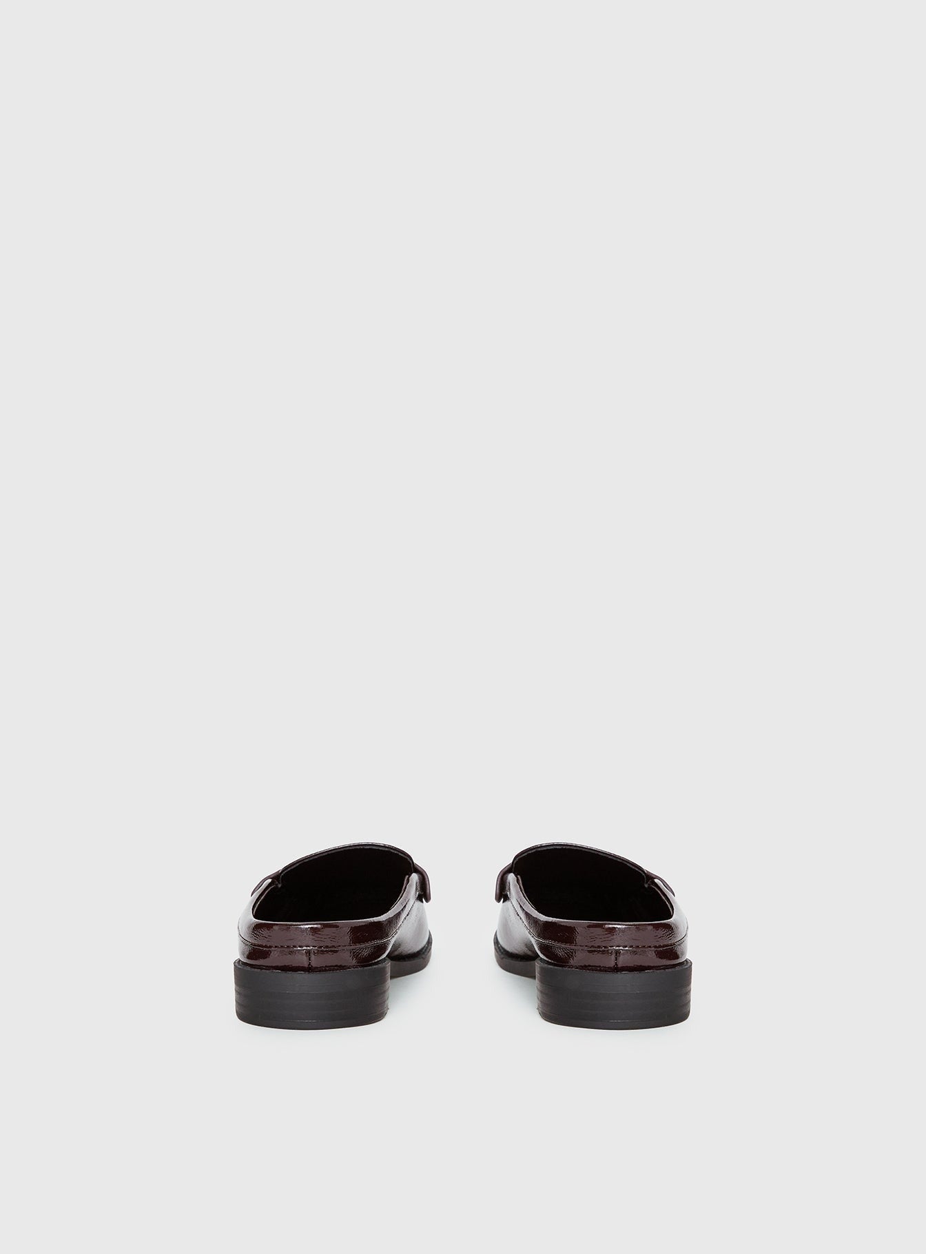 Therapy Atticus Faux Leather Slip On Loafers Cherry