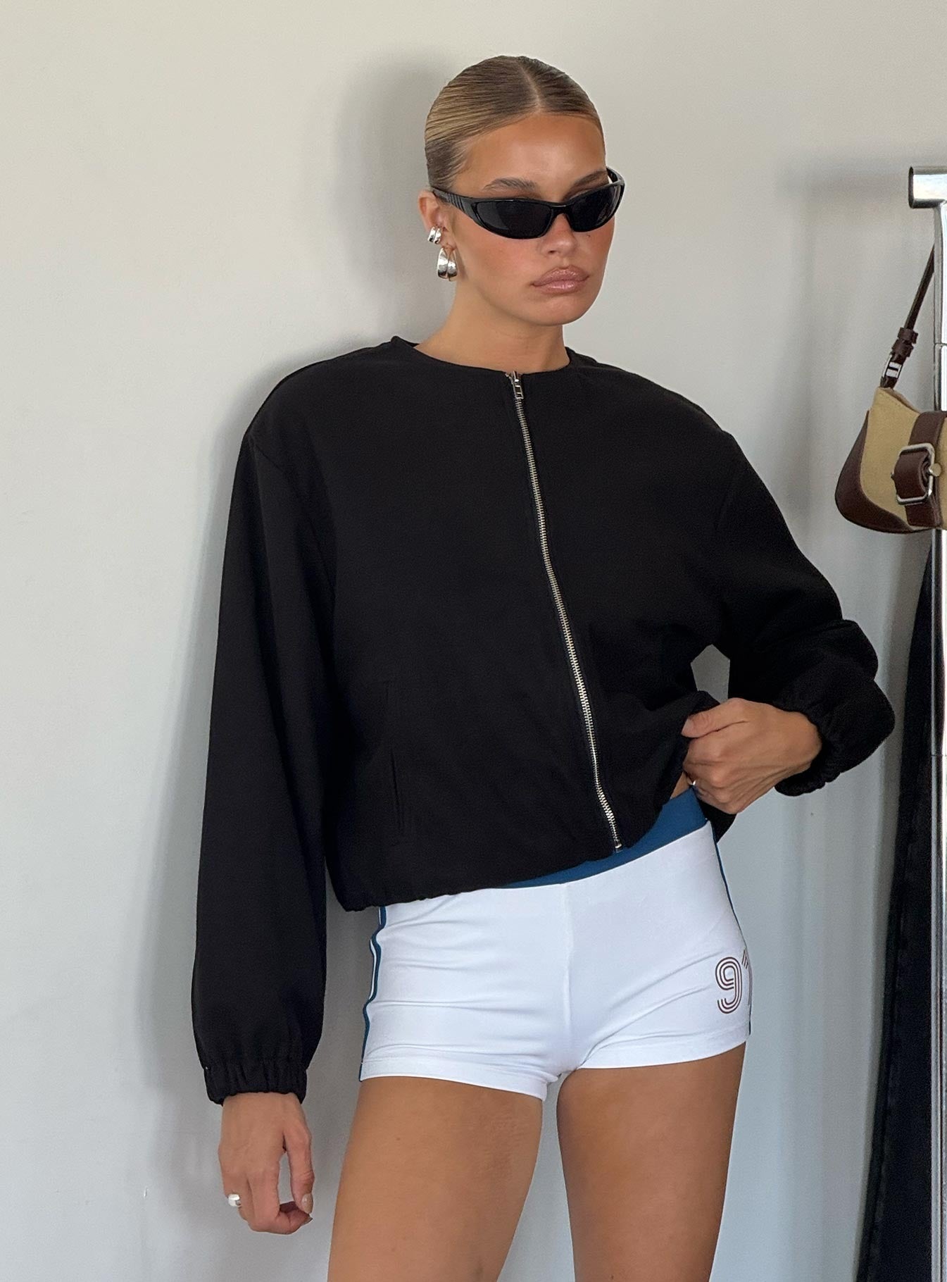 Grasp Bomber Jacket Black