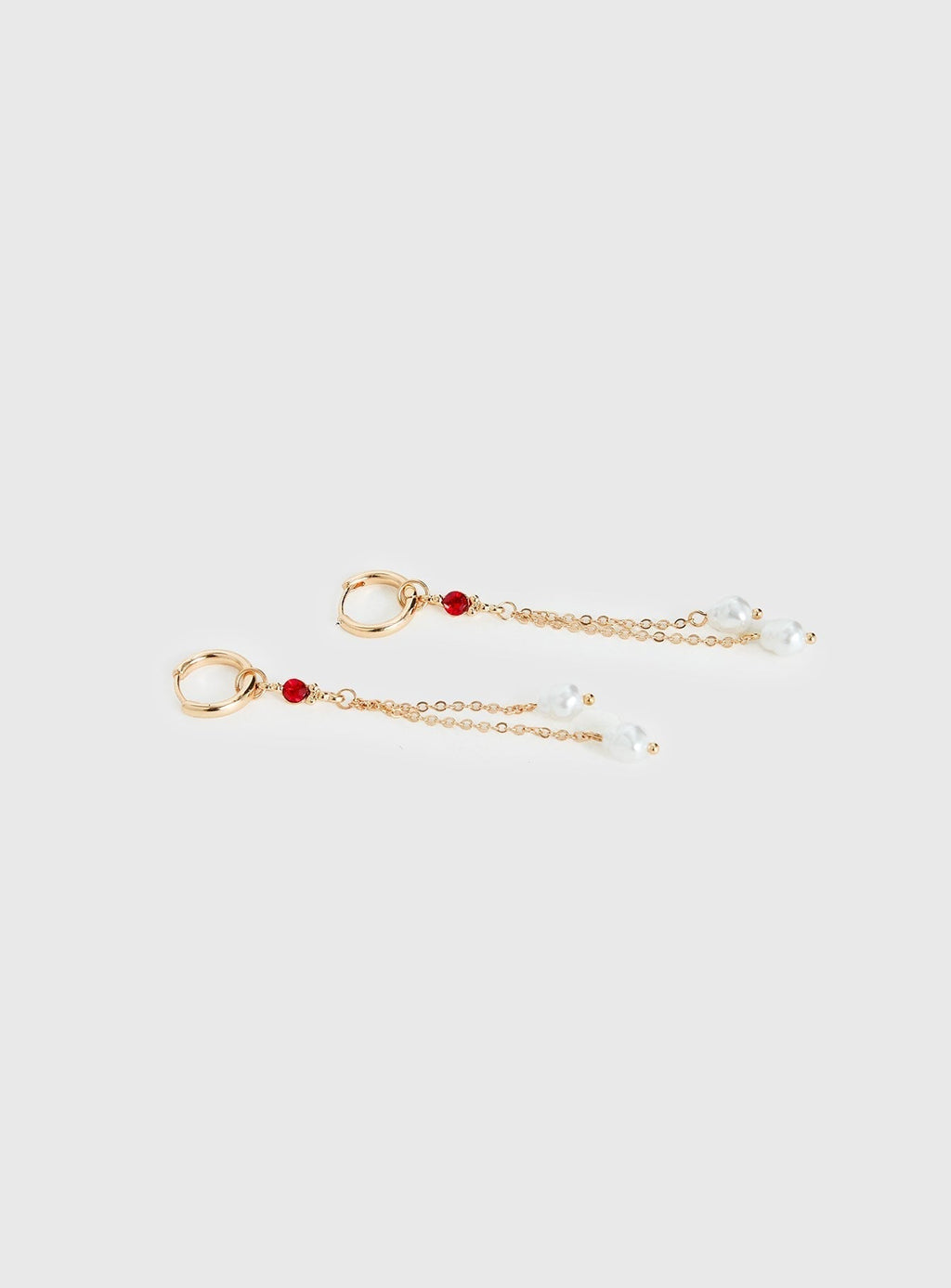 What Is Life Dangly Earrings Gold